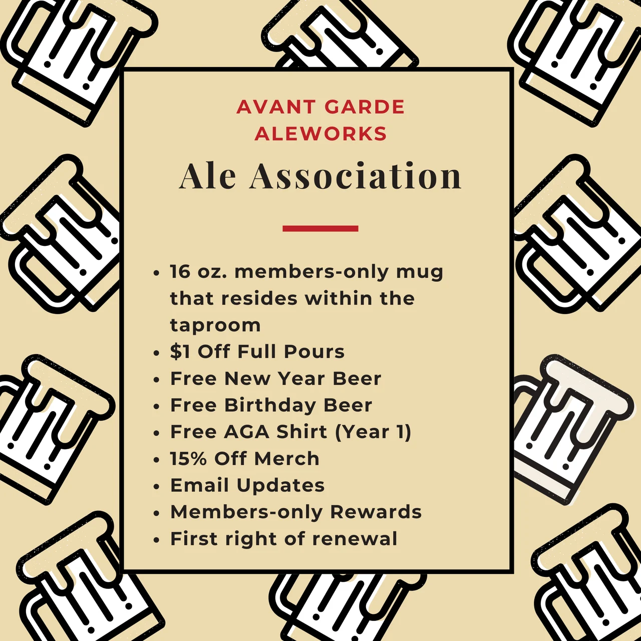 2026 Ale Association benefits graphic